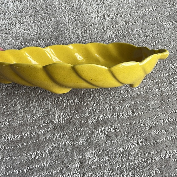 Frankoma vintage leaf plate - Picture 7 of 7